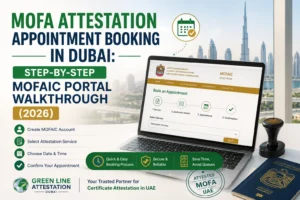 MOFA Attestation Appointment Booking in Dubai: Step-by-Step MOFAIC Portal Walkthrough (2026)