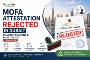MOFA Attestation Rejected in Dubai? Common Reasons & How to Fix It (2026 Guide)