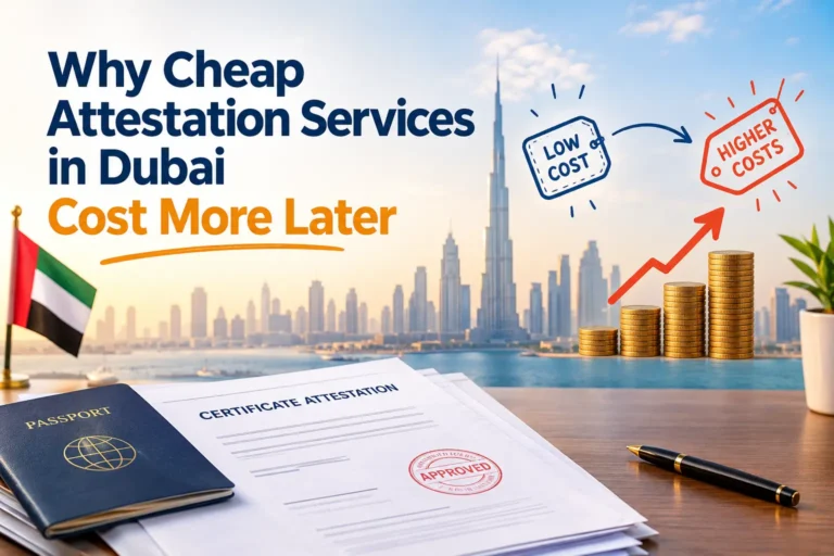 Why Cheap Attestation Services in Dubai Cost More Later