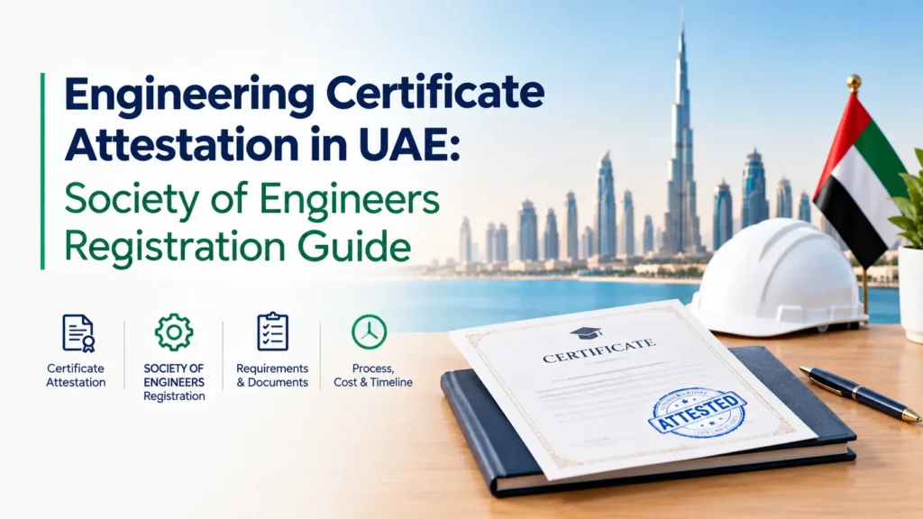 engineering certificate attestation in UAE