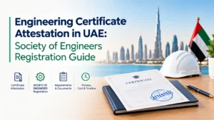 Engineering Certificate Attestation in UAE: Society of Engineers Registration Guide